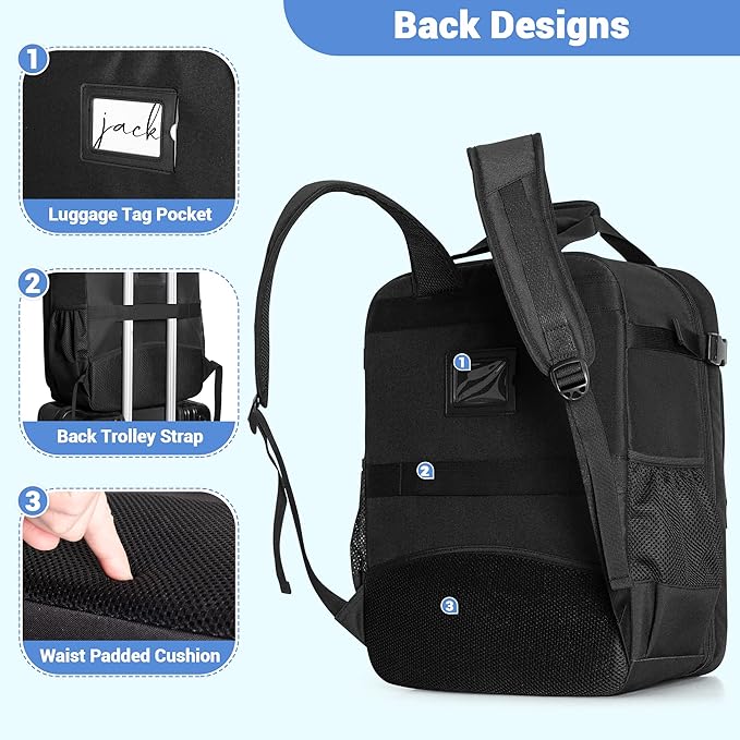Stroller Travel Bag Compatible with GB Pockit & Pockit Air Plus, Lightweight Backpack for Airplane Travel Essentials and Gate Check, Bag Only