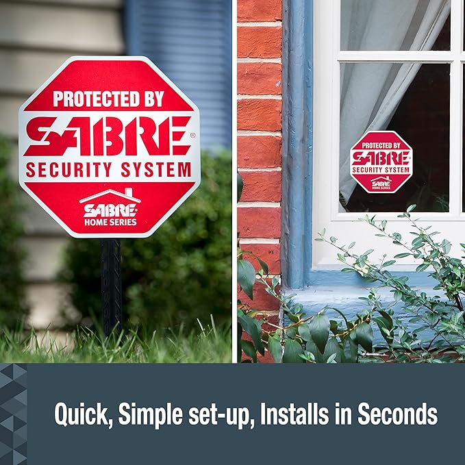 SABRE 120 dB Wedge Door Stop Security Alarm, Extremely Loud Wireless Siren Audible Up to 1,500 Ft., Non-Skid Pad, Compact Alarm Great for Home, Travel, Apartment or Dorm