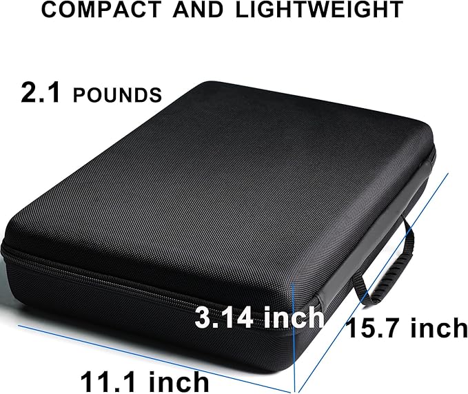 Hardshell watch case, 18 slots watch travel case for men's women's, watch display organizer box holder with form-fitiing watch pillow