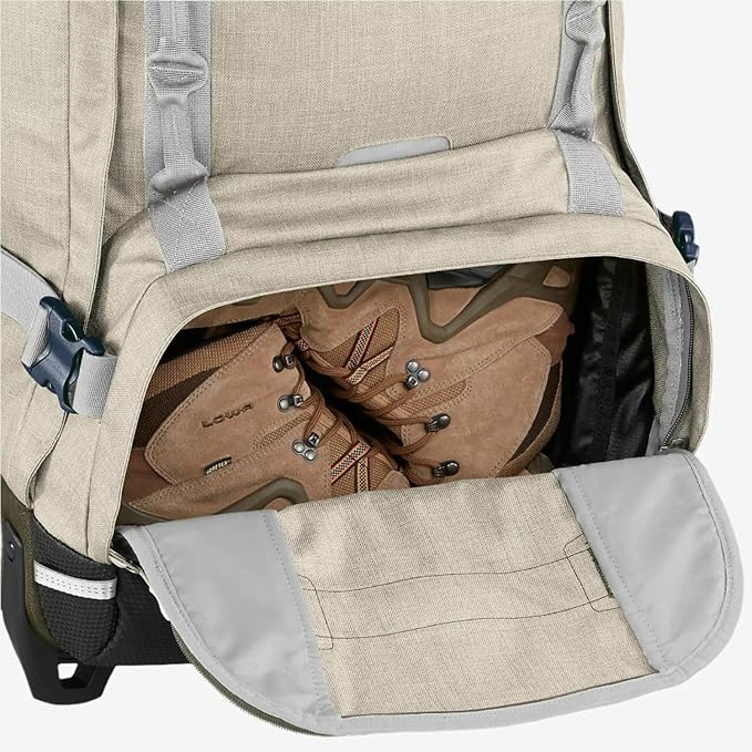 eagle creek Expanse ORV 2-Wheel 30" Trunk – Wheeled Duffel Bag for Travel & Adventure – Durable, Weather-Resistant Fabric – Heavy-Duty Handles – Wet & Dry Compartment – Beige