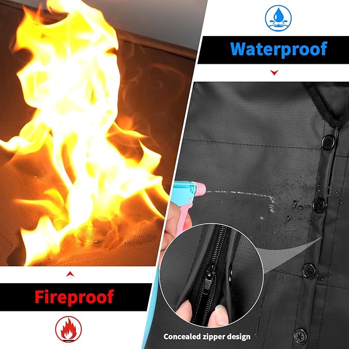 Hidden Safe Travel Diversion Safe with Secret Compartment Fireproof Waterproof Document Bag for Money Cash Jewelry, Disguised Hiding Places for Valuables Storage for Home Hotel