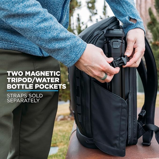 NOMATIC Peter Mckinnon Camera Pack 25L, Ladder, & Large Camera Cube - DSLR Camera Backpack for Men And Women, Extra Large Photography Bag, Travel Camera Backpack, Weekend Bag