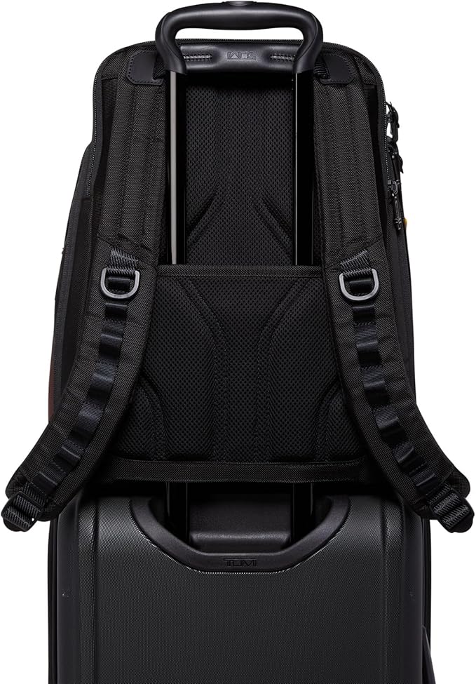 TUMI - Alpha Bravo Navigation Backpack - Everyday Travel Backpack - Fits Up to 15" Laptop - 16.0" X 14.0" X 7.3" - Black Onyx