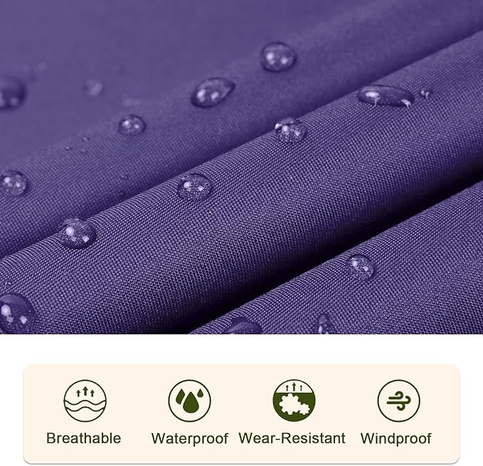 SaphiRose Unisex Rain Poncho Raincoat Hooded for Adults Women with Pockets