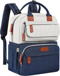 Diaper Bag Backpack, Baby Boy Diaper Bag, Unisex Large Baby Bag for Mom, Waterproof Baby Essentials Travel Diaper Backpack with Insulated Pockets and Stroller Straps