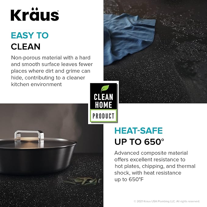 KRAUS Bellucci Workstation 33 in. Drop In Single Bowl Granite Kitchen Sink in White with Accessories, KGTW1-33WH