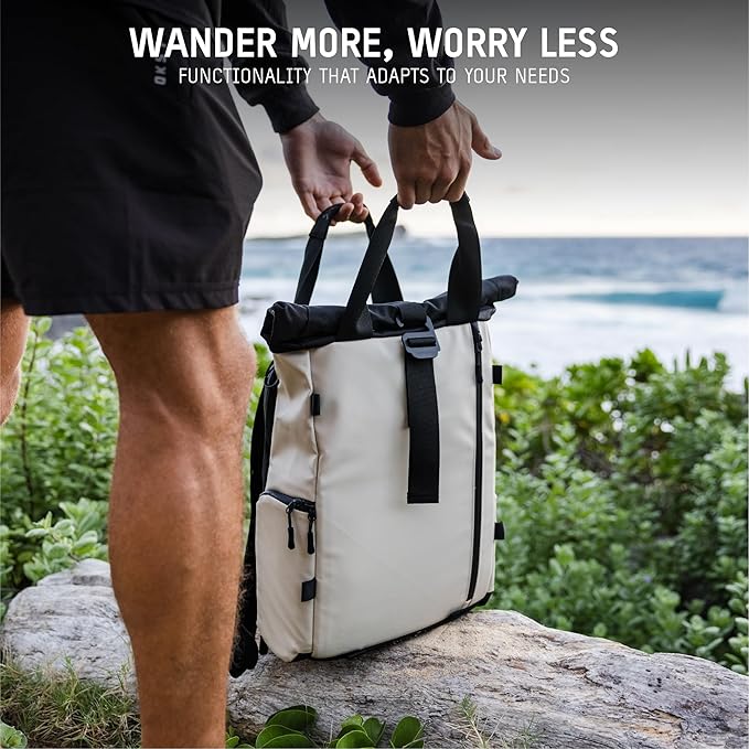 WANDRD PRVKE Lite: Weather-Resistant Travel & Camera Backpack with Laptop Sleeve, Quick Side Access, Clamshell Opening – Ideal Photography & Travel Bag