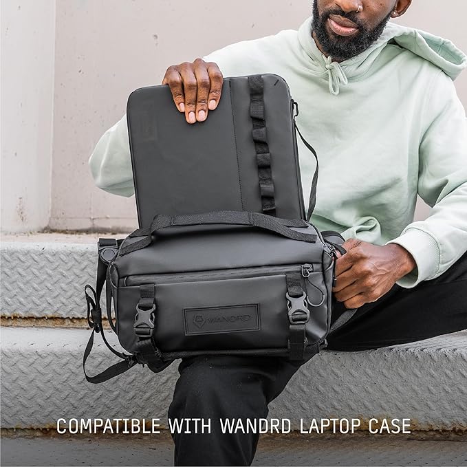 WANDRD ROGUE V1 9L Sling: Compact Camera Sling and Crossbody Bag with Fast Access, 3-Way Carry– Lightweight Everyday Bag Great for Travel, Photography, and Daily Use (Sedona Orange)