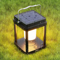 Solar Lantern Outdoor Table Lamp, Touch Control Outdoor Cordless Lantern, Solar Lanterns Waterproof Rechargeable Lanterns for Reading, Walking, Camping