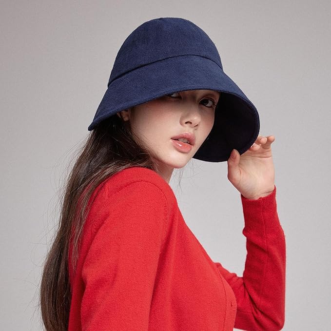 Linen Victorian Bonnet Hat Sun Cap, Foldable Summer Visor | New Katy