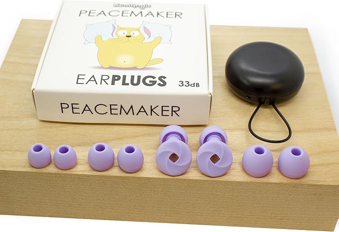 Ear Plugs for Sleeping - Ultra Soft, Multi-Sized – Violet