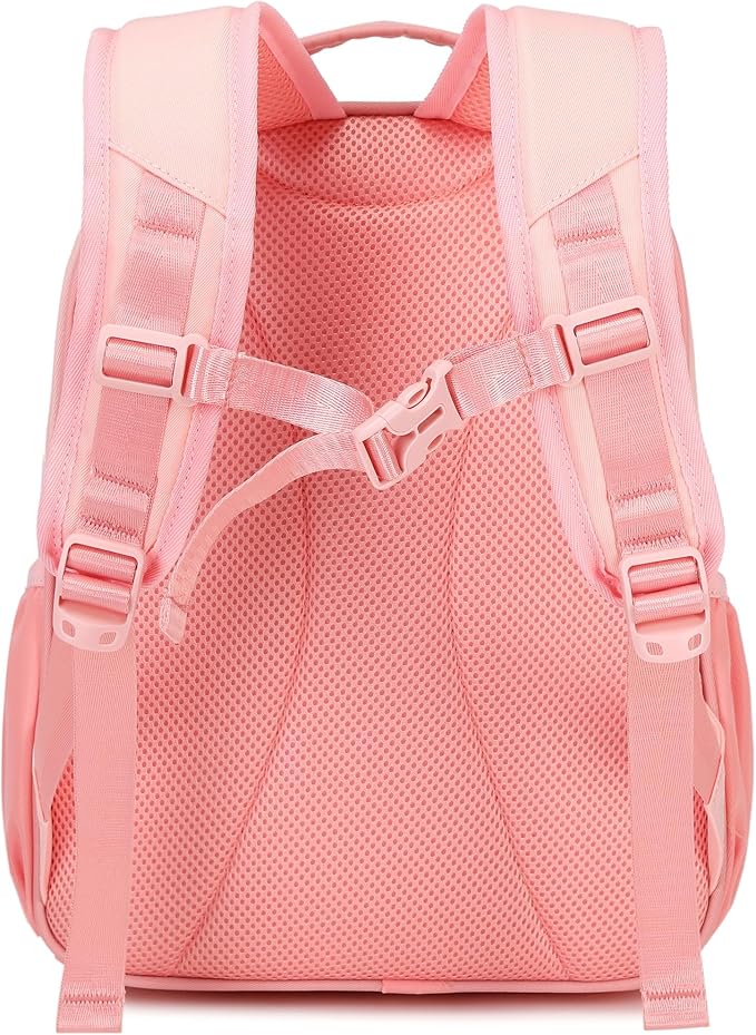 Cute Mini Toddler Backpacks for Girls 2-4 Little Kids Backpack preschool Bookbag (Pink and Cream)