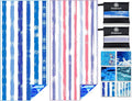 Lightweight Thin Microfiber Beach Towel Sand Free Quick Dry Absorbent Compact Soft Pool Swim Travel Towels Extra Large Oversized Beach Accessories Packable Essentials Stuff Gifts for Adult