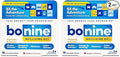 Bonine Non-Drowsy for Motion Sickness Relief, Sea Sickness, Car Sickness, Nausea and Vomiting, with Meclizine Hcl 25mg, Raspberry, Travel-Sized 16ct (Packaging May Vary) (Pack of 2)