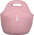 Sok It LunchTote Zippered Bag Insulated Neoprene Caddy (Millennial Pink, Large 4.5 Quart Lunch Tote)