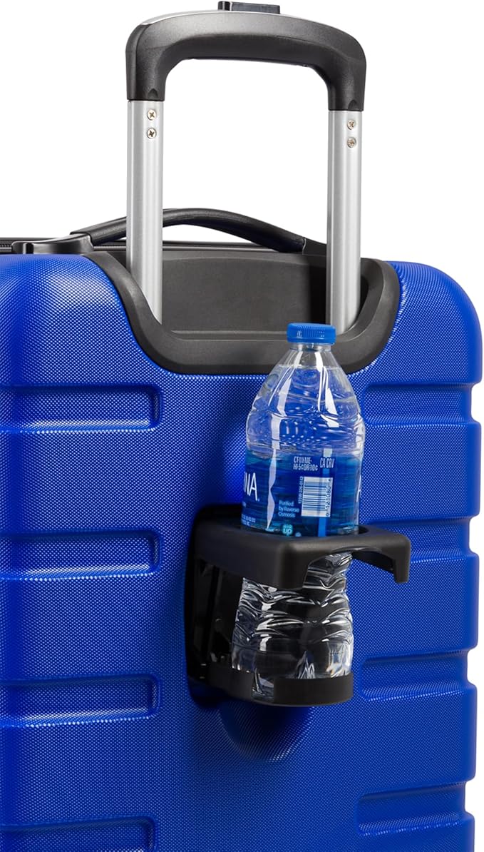 SwissGear 7366 Hardside Expandable Luggage with Spinner Wheels, Cobalt, Carry-On 19-Inch