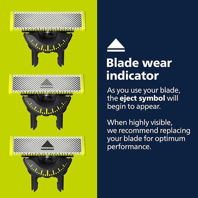 Philips Norelco OneBlade 360 Hybrid Face + Body, Electric Beard Trimmer, Shaver and Body Groomer, with 360 Blade Technology, 1x 360 Blade for Face, 5in1 Adjustable Comb, 1x Body Kit, Model QP2834/70