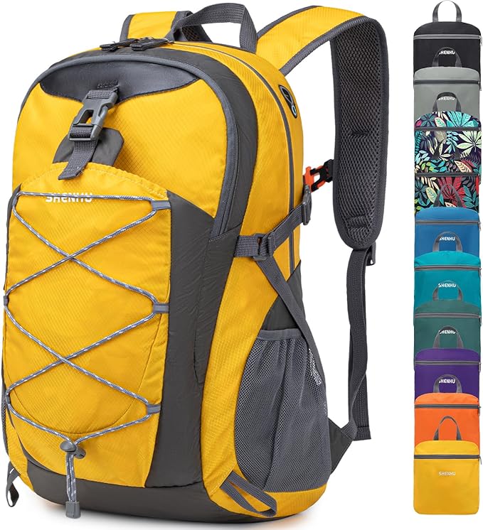 40L Hiking Backpack Lightweight Daypack Waterproof Travel Camping Backpack for Men Women Sport Packable