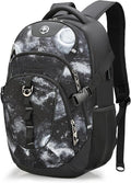 Swissdigital Laptop Backpack with USB Charging Port, Travel Backpack Fits 15.6 inches Computer, 31L Backpack for Men, Starry Sky | SD803