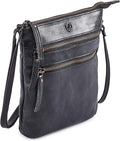 Crossbody Sling Bag for Women Small Real Leather Purse Vintage Travel Crossover Shoulder Bag Handmade