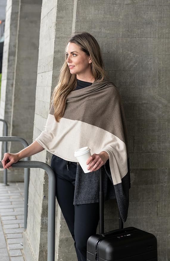 zestt Dreamsoft Travel Scarf, Wrap and Shawl for Women, Organic Cotton