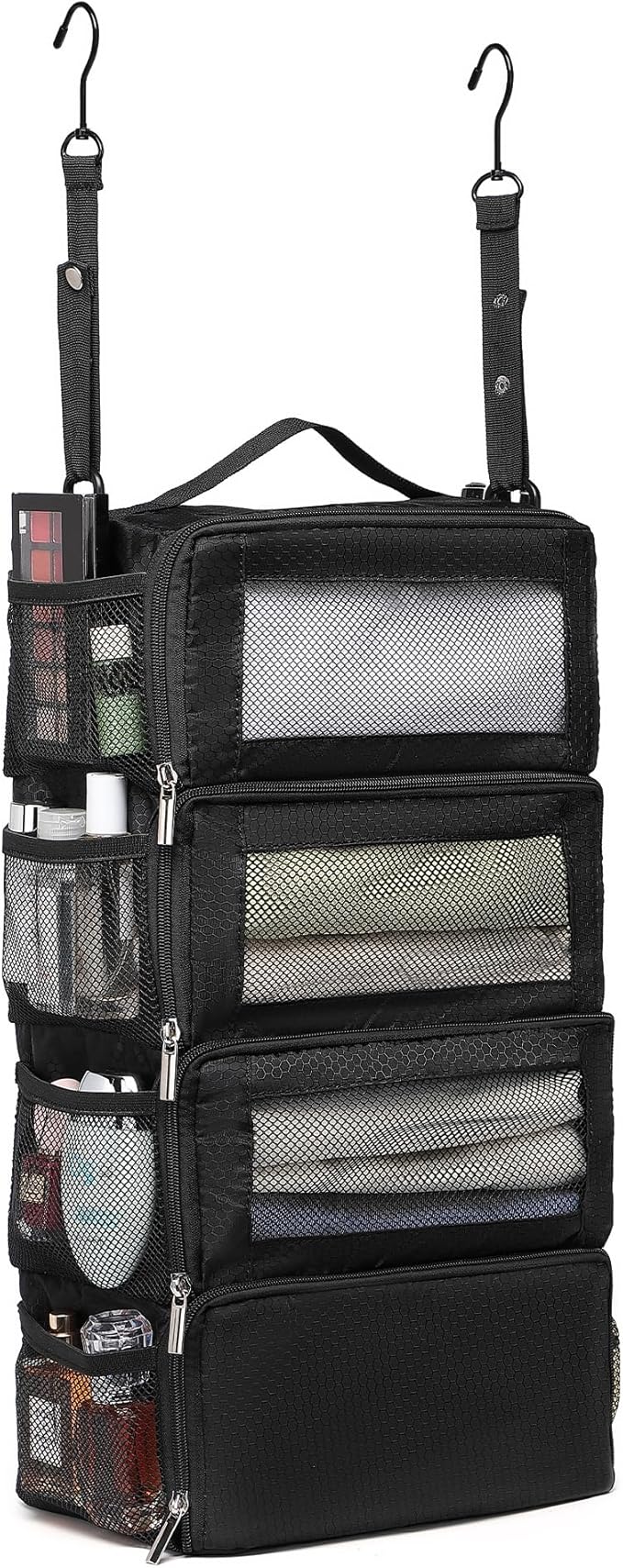 Suitcase Organizer Travel Bags Organizer for Luggage Compression Hanging Packing Cubes for Travel Carry on Closet (Bag Only)