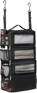 Suitcase Organizer Travel Bags Organizer for Luggage Compression Hanging Packing Cubes for Travel Carry on Closet (Bag Only)