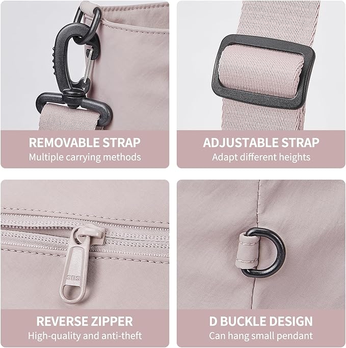 aji Tote Bag for women work, Water-Resistant Tote Bag with Multi Pockets,for Work/Travel/College/Daily