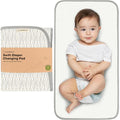 KeaBabies Portable Diaper Changing Pad, Easy Wipe Clean - Foldable Waterproof Baby Changing Mat for Diaper Bag, Compact, Lightweight, 25x13 Baby Changer Travel Essential, Machine Washable (Prism)