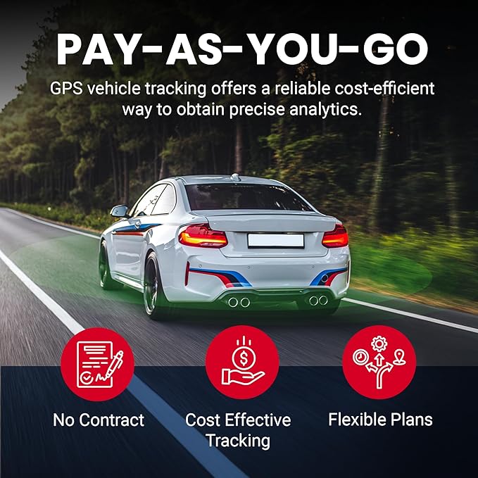 Truview TV130 4G GPS Tracker with - Live Updates-Vehicle Tracking Device for Cars, Vans, Trucks & More - Easy 2-Wire Installation, Mobile App, 24/7 Support - No Contracts-Subscription Required.