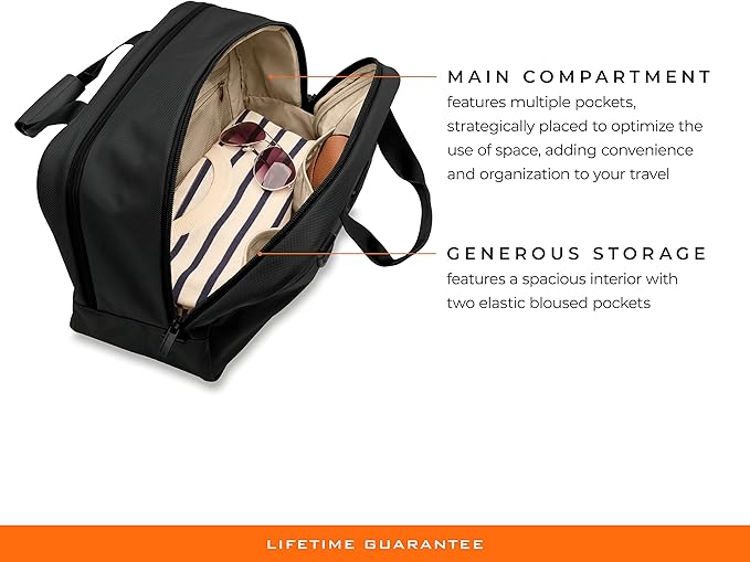 Briggs & Riley Travel Duffel Bag - Weekender & Overnight Luggage for Women & Men, Softside Bag
