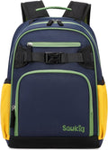 Lightweight Small Backpack for Kids Kindergarten Preschool Backpacks for Boys Ages 2-4-6 (Indigo)
