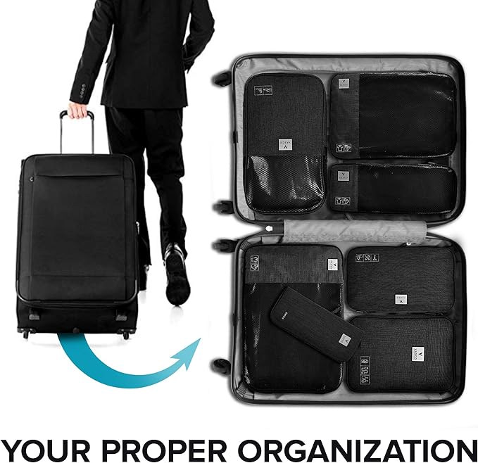 VASCO Compression Packing Cubes for Travel