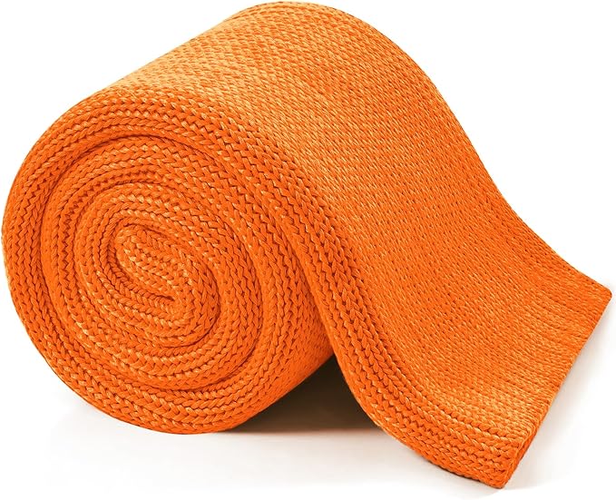 L'AGRATY Knitted Weighted Blanket - 48"x72" 15lbs Cooling Chunky Knit Heavy Blanket for Adults Braided Crochet Throw Thick Cable Yarn Knit Decorative No Beads Evenly Weighted Machine Washable