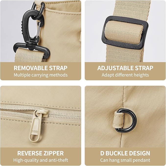 aji Tote Bag for women work, Water-Resistant Tote Bag with Multi Pockets,for Work/Travel/College/Daily