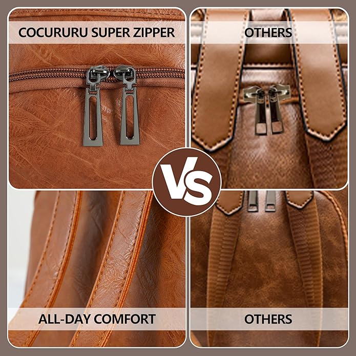 Women Backpack Purse PU Leather Anti-theft Casual Shoulder Bag Fashion Ladies Satchel Bags