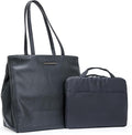Kenneth Cole REACTION Marley Backpack, Black, 16" Laptop Tote