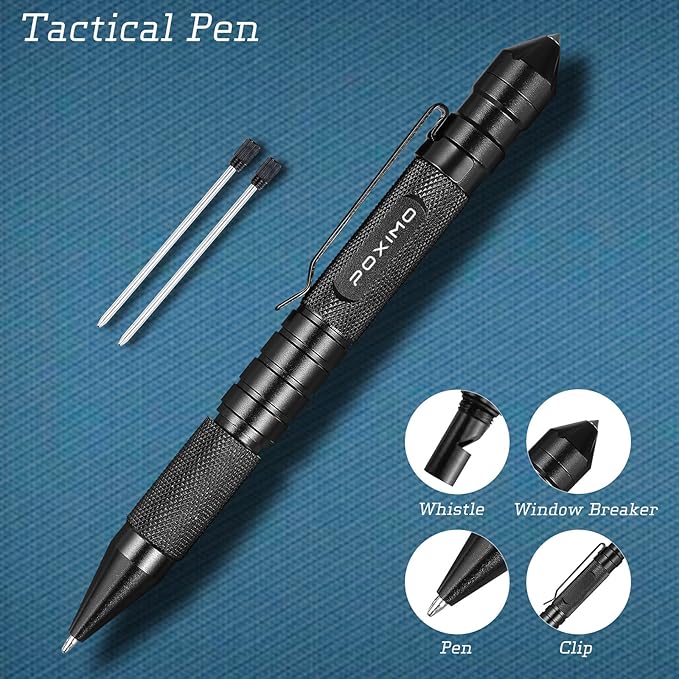 Birthday Gifts, Multitools Gift Set "Happy Birthday" for Birthday, Stocking stuffers Multit-tools Set with Multi-Pliers, Pocket Knife, Tactical Pen, Birthday Gift for Men Women(HAPPY BIRTHDAY)