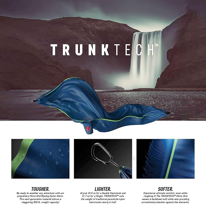 Grand Trunk TrunkTech Double Hammock - Vibin