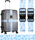 Luggage Straps for Suitcases Travel Belt Luggage Band Heavy Duty Traveling Luggage Identifier Cute Women Girls Unique Accesory,