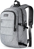 Travel Laptop Backpack Water Resistant Anti-Theft Bag with USB Charging Port and Lock 17.3 Inch Computer Business Backpacks for Women Men Gift,Bookbag Casual Hiking Daypack