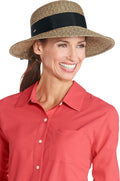 Coolibar UPF 50+ Women's Asymmetrical Clara Sun Hat - Sun Protective