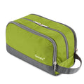 Gonex Travel Toiletry Bag Nylon, Dopp Kit Shaving Bag Toiletry Organizer Green