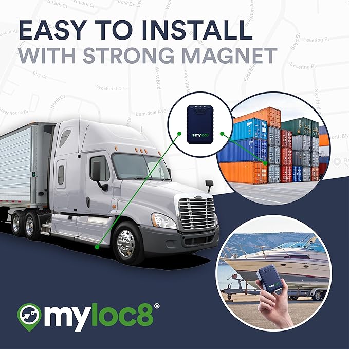 Ultra GPS Tracker for Vehicles – Rugged, Waterproof, Hidden GPS Car Tracker Device for Vehicles, Trucks - 4G LTE, Real-Time Updates, 9 Months Battery Life - Subscription Required