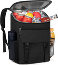 Backpack Cooler, 30 Cans Insulated Lunch Backpack for Men & Women, Portable Leak Proof Cooler Bag for Work Office Picnic Beach Hiking Camping Travel