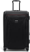 TUMI - Aerotour 4 Wheel Expandable Luggage - Men's and Women's Lightweight Business and Leisure Travel Suitcase - 26" Short Trip Expandable Packing Case, Black