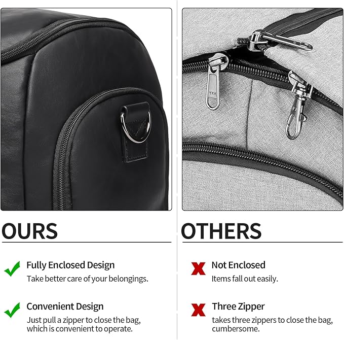 Carry On Garment Bag for Travel, Convertible Travel Garment Bag for Men Women, 2 in 1 Hanging Suitcase Suit Business Travel Bag