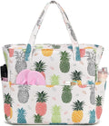 Waterproof Beach Tote Pool Bags for Women Ladies Extra Large Gym Tote Carry On Bag With Wet Compartment for Weekender Travel