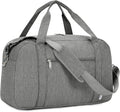 Narwey Carry on Bag 22x14x9 Airlines Approved, Carry on Duffle Bag for Airplane with Wet Pocket, Travel Duffel Bag Luggage Bag Weekender Overnight for Women Men (Grey)