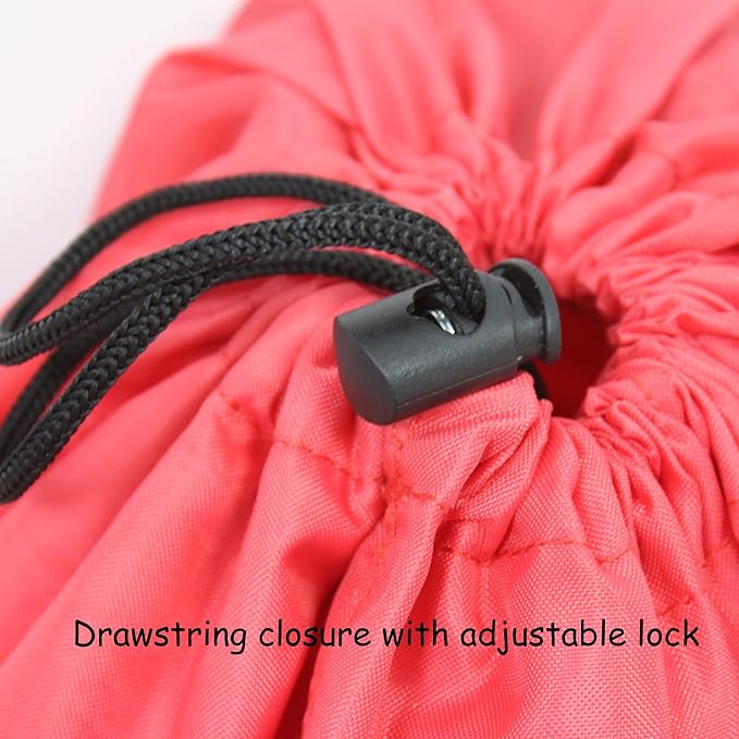 Stroller Travel Bag for Airplane, for Single Umbrella Strollers, Red